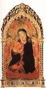 GADDI, Agnolo Madonna of Humility with Six Angels USA oil painting artist